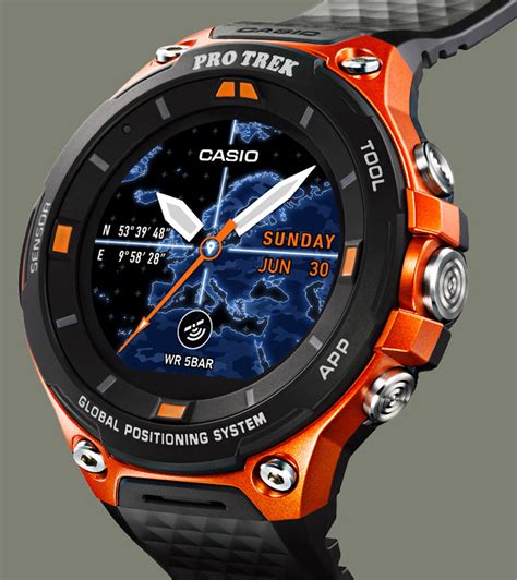 casio pro trek watch.